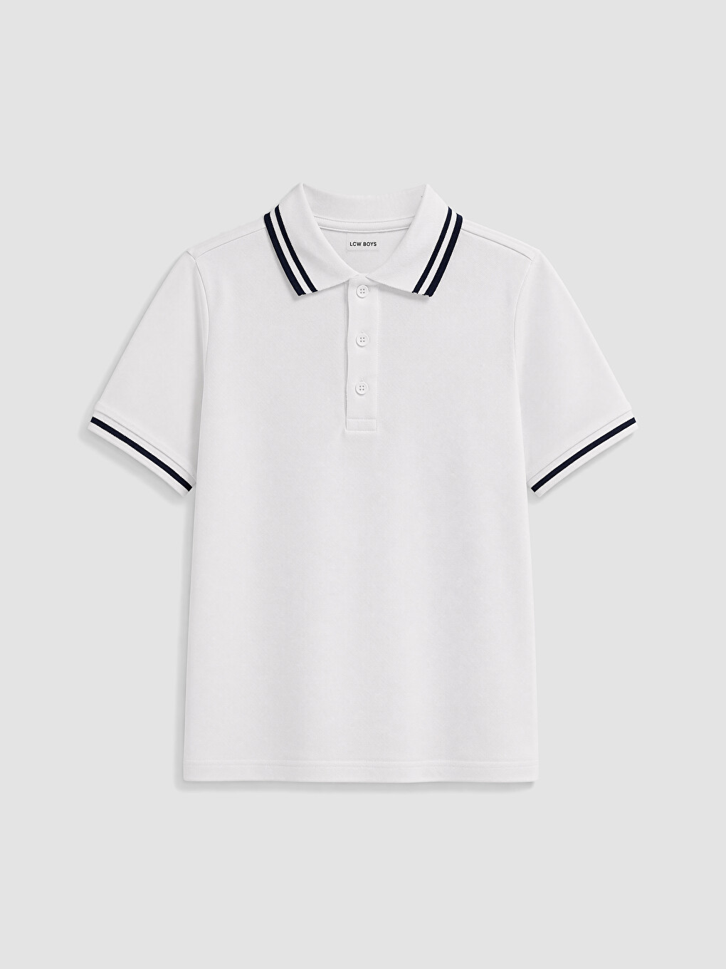 Polokragen Kurzarm Jungen T-shirt