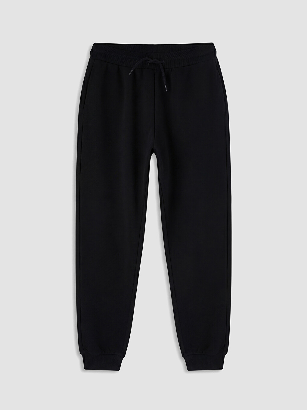 Girl Black Jogger Sweatpants