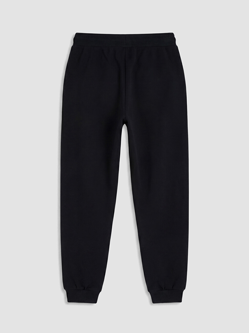 Girl Black Jogger Sweatpants-2