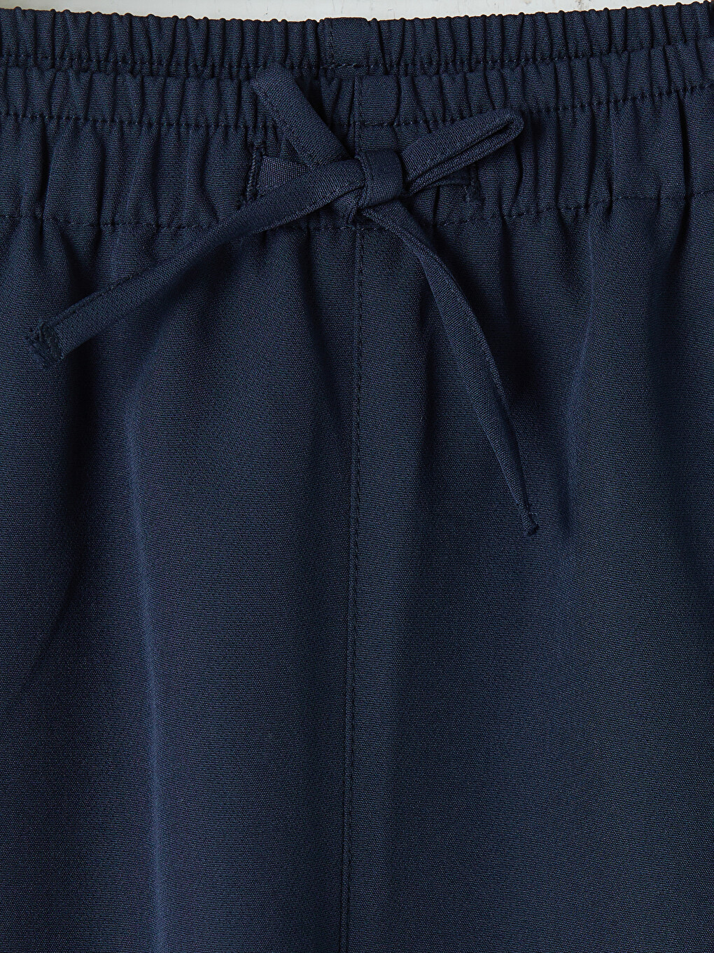 Girl Navy Trousers-1