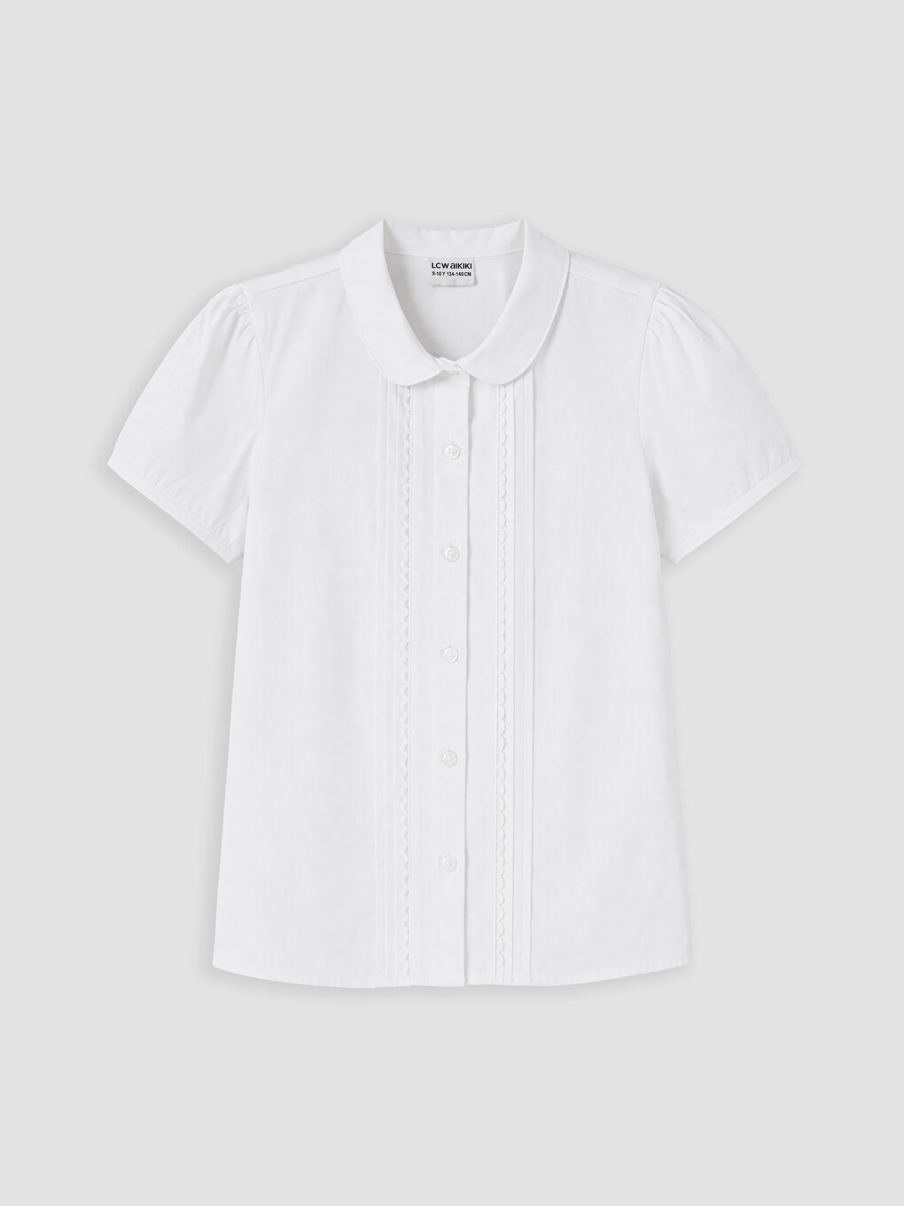 Peter Pan Collar Girls' Shirt