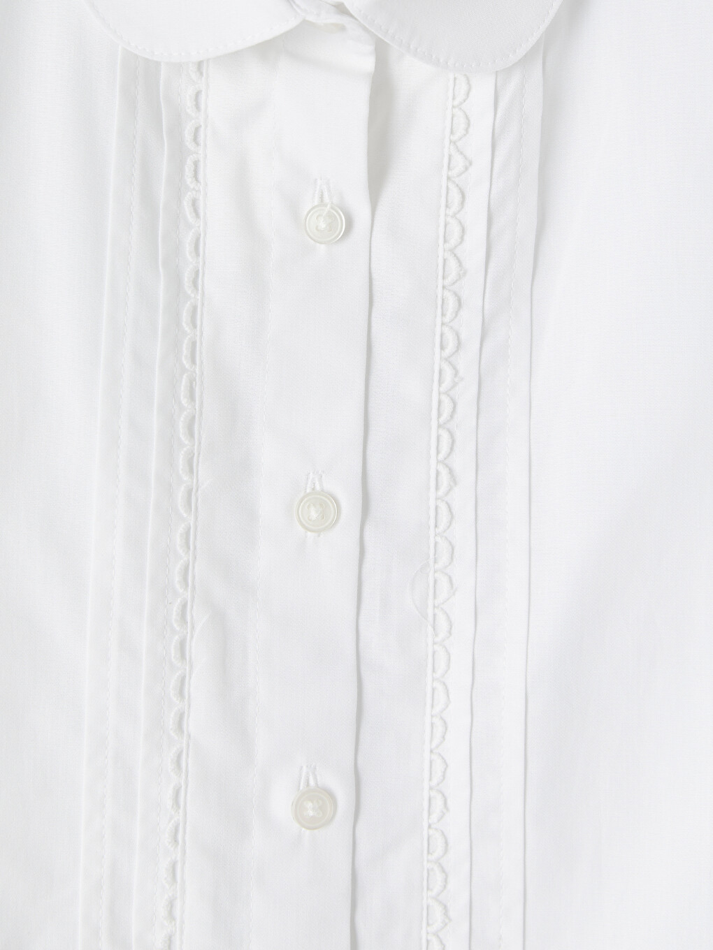 Peter Pan Collar Girls' Shirt-1