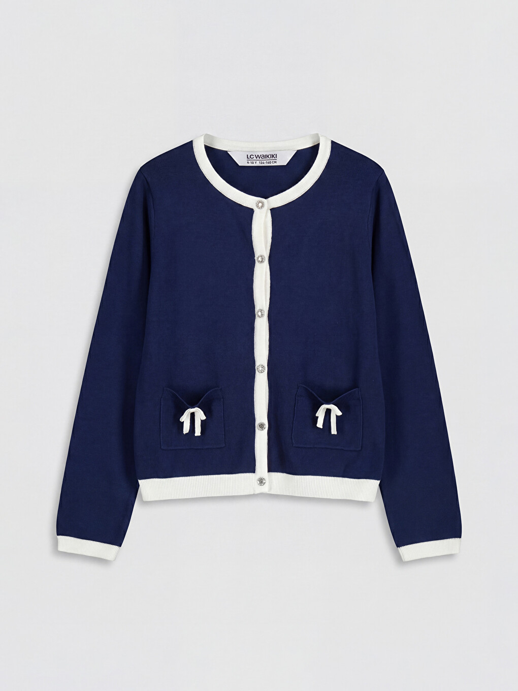 Mädchen Dunkelblau Cardigan