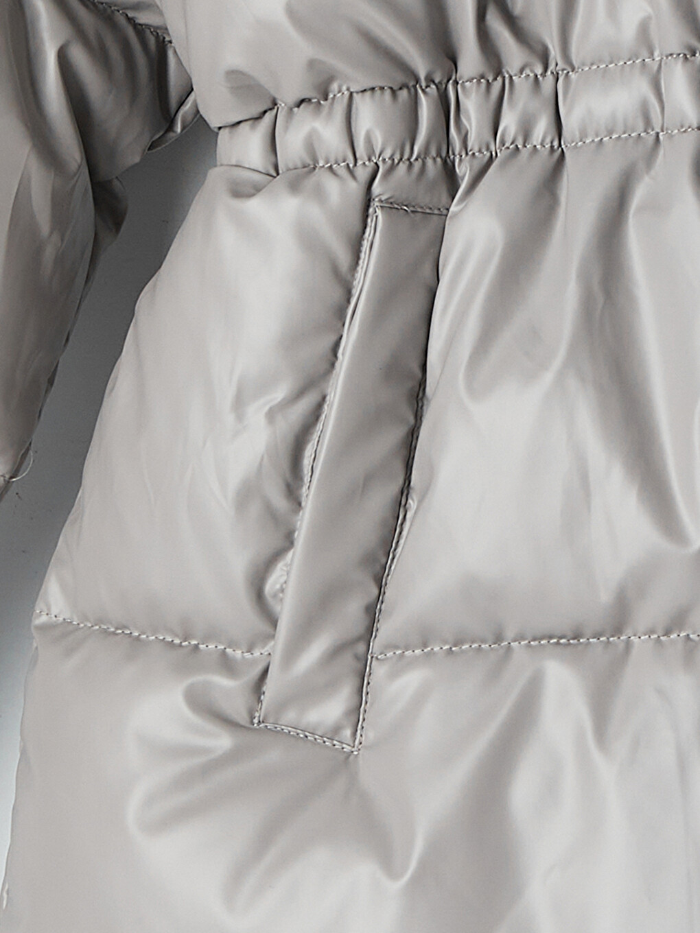 Water Repellent Girls' Puffer Coat-3