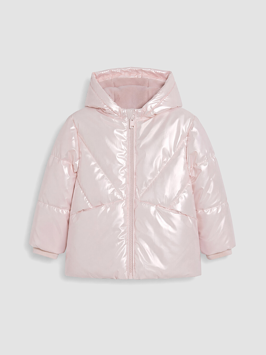 Shiny-looking Baby Girls' Puffer Coat