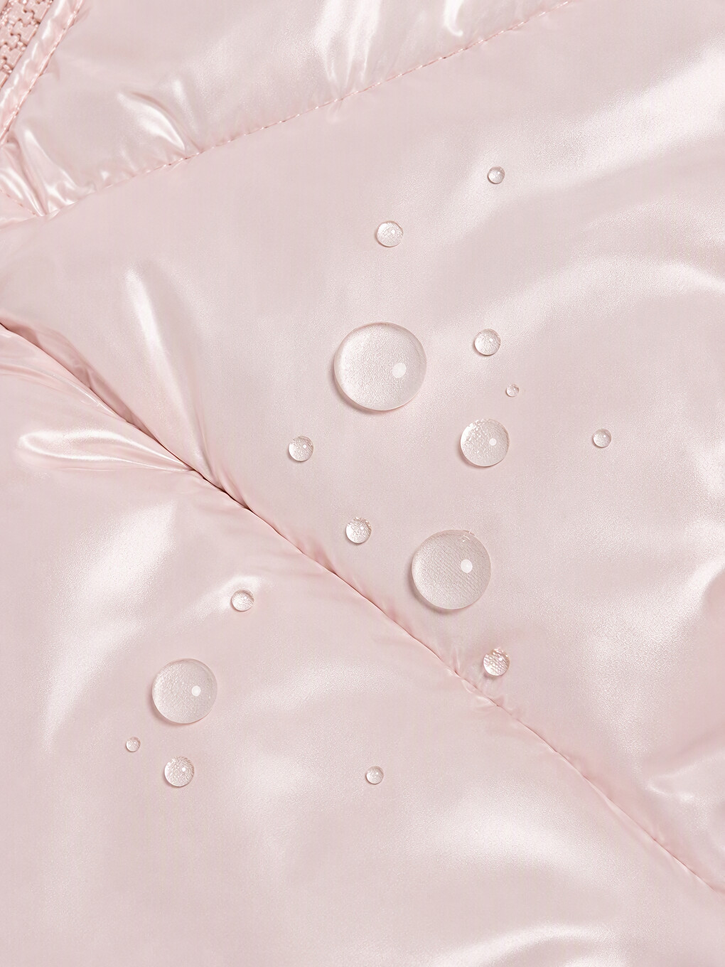 Shiny-looking Baby Girls' Puffer Coat-4
