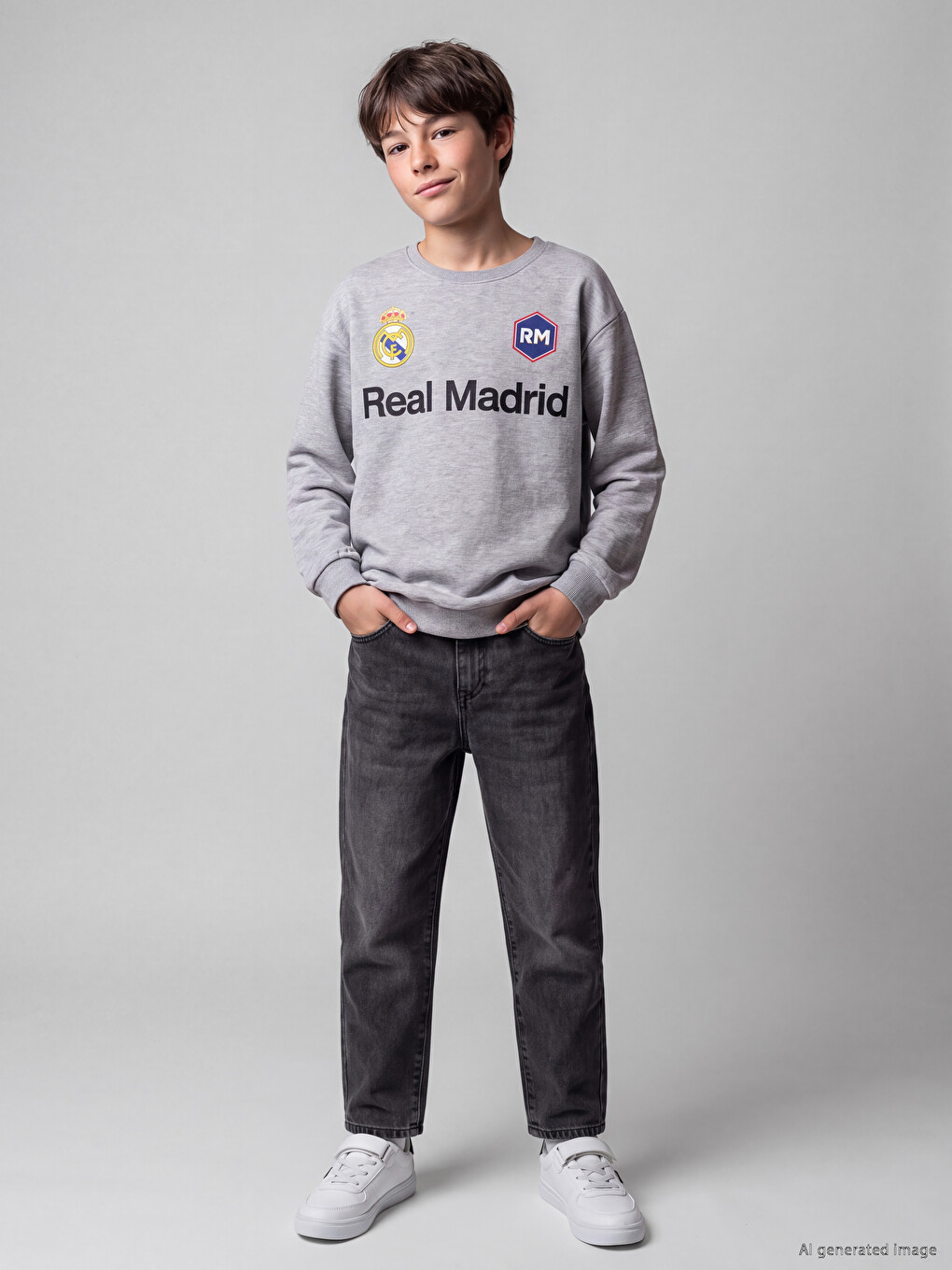 Baggy Fit Boys' Jeans