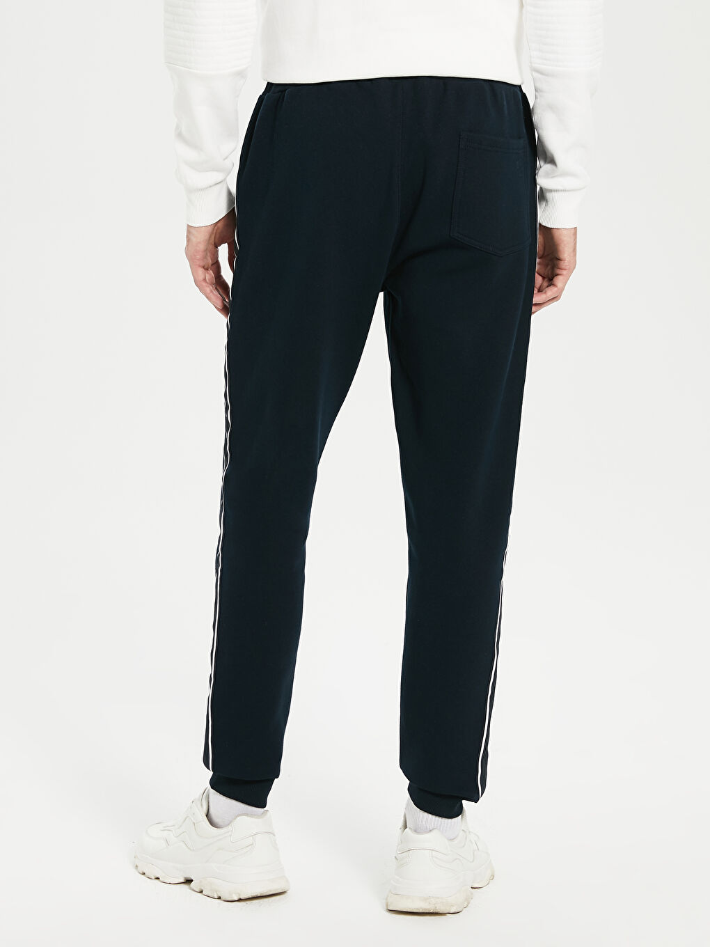 Siyah Slim Fit Jogger Eşofman Altı-3