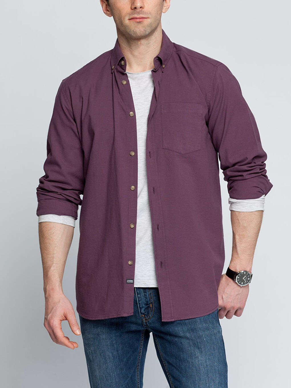 Man PURPLE Shirt