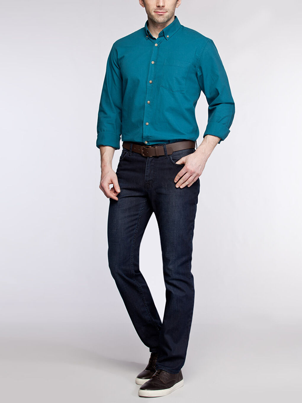 قميص بترولي رجال-2