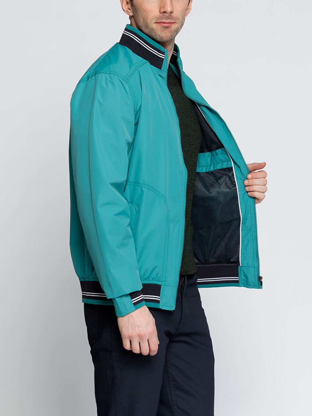 Mentol Yeşil Mont-1