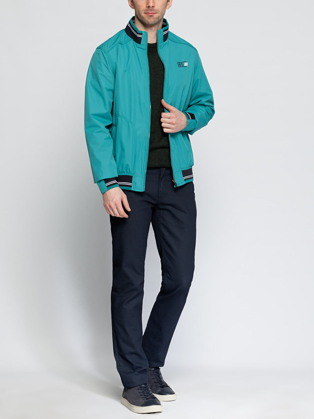 Mentol Yeşil Mont-3