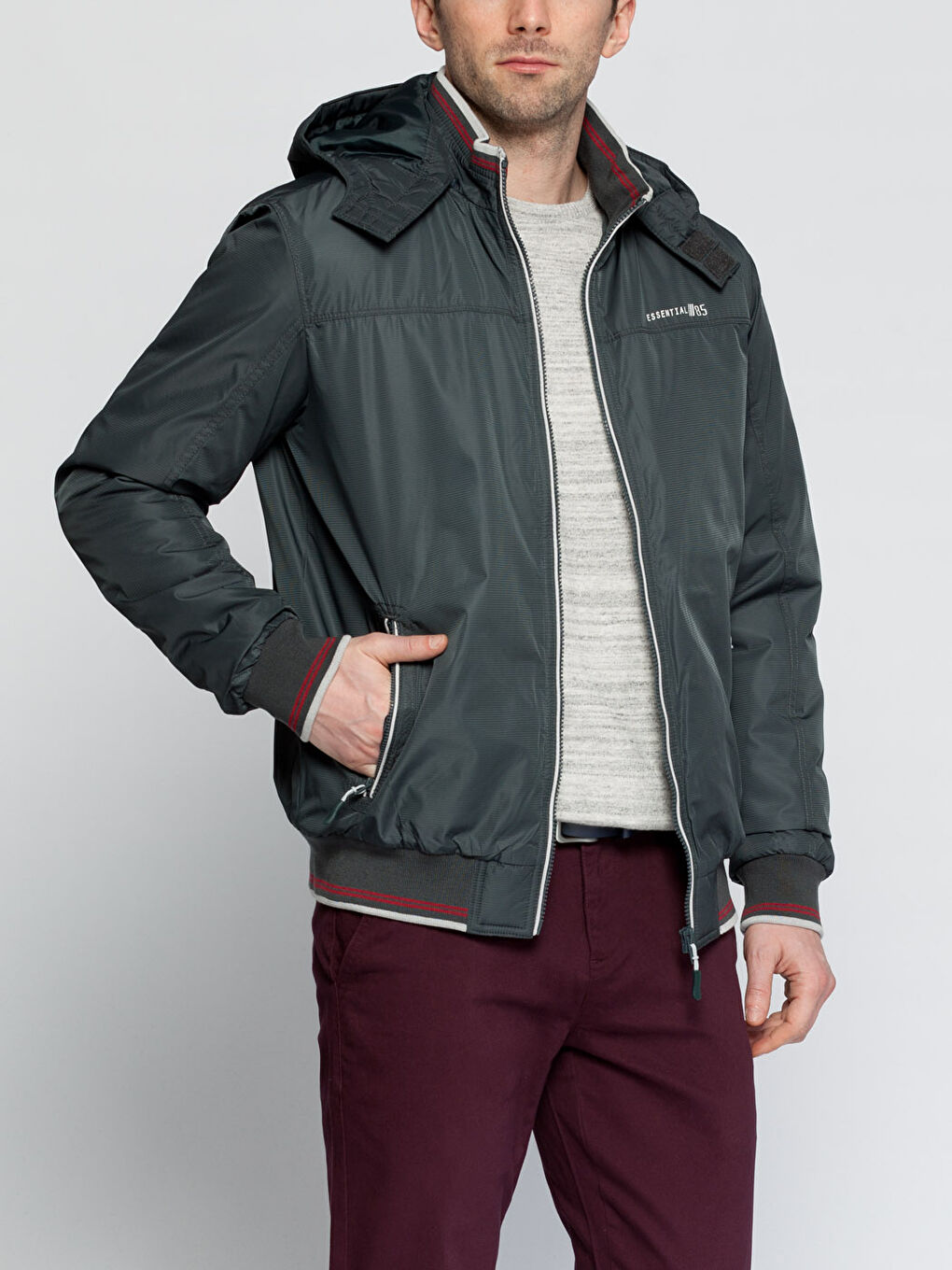 Koyu Yeşil Şişme Mont