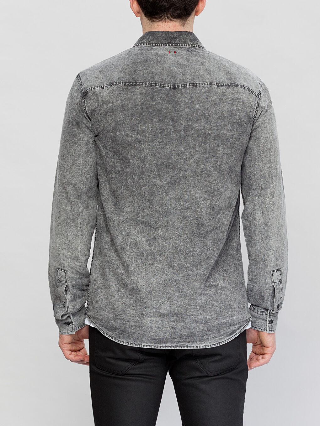 XSIDE Man GREY Denim Shirt -6Y0475Z8-GRD