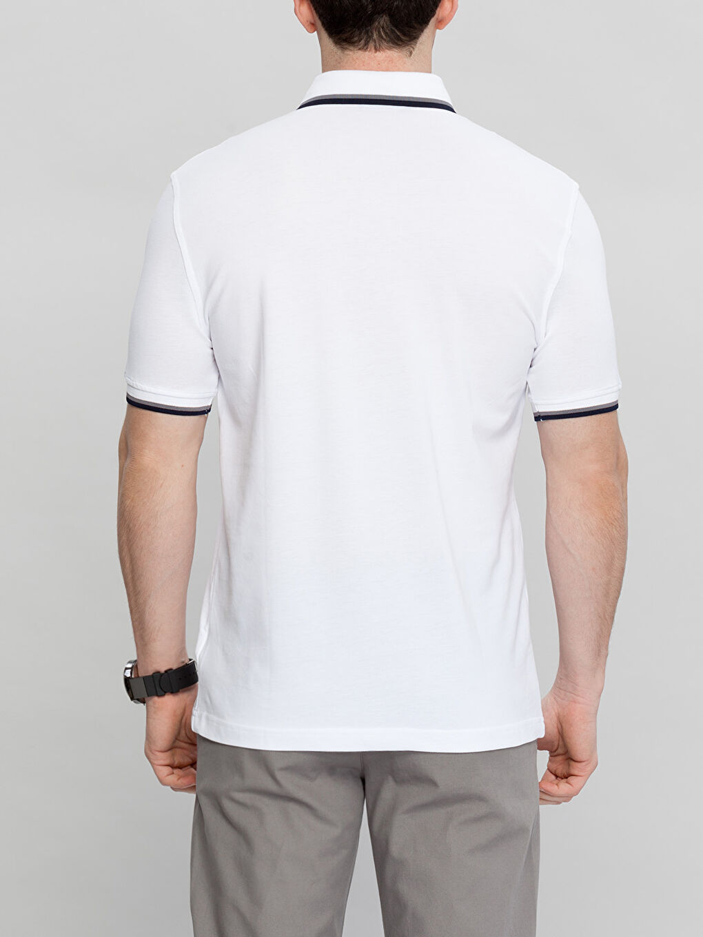 T-shirt BLANC Homme-1