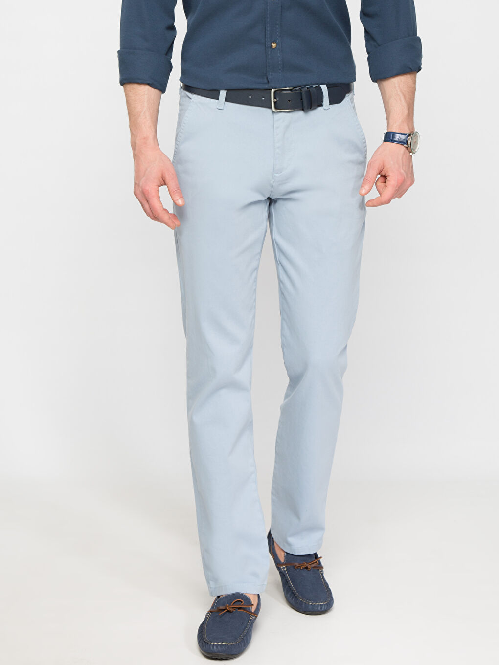 Duman Mavi Chino Pantolon