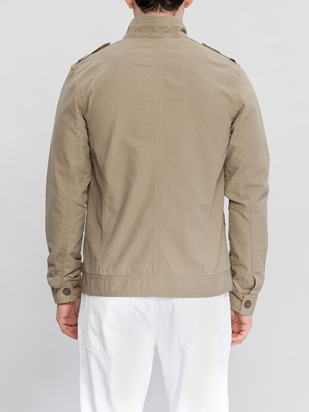 Man BEIGE Coat-2