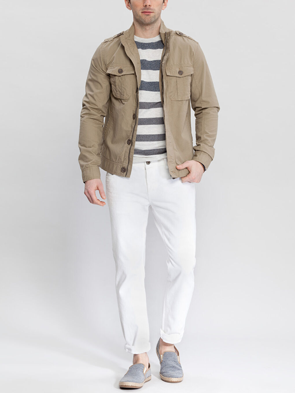 Man BEIGE Coat-3