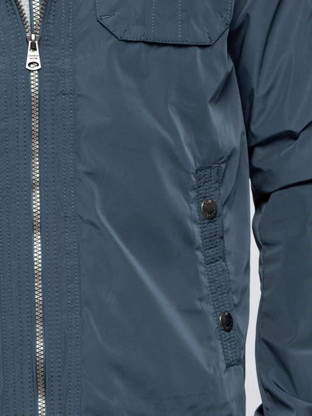 İndigo Kısa Dar İnce Mont-4