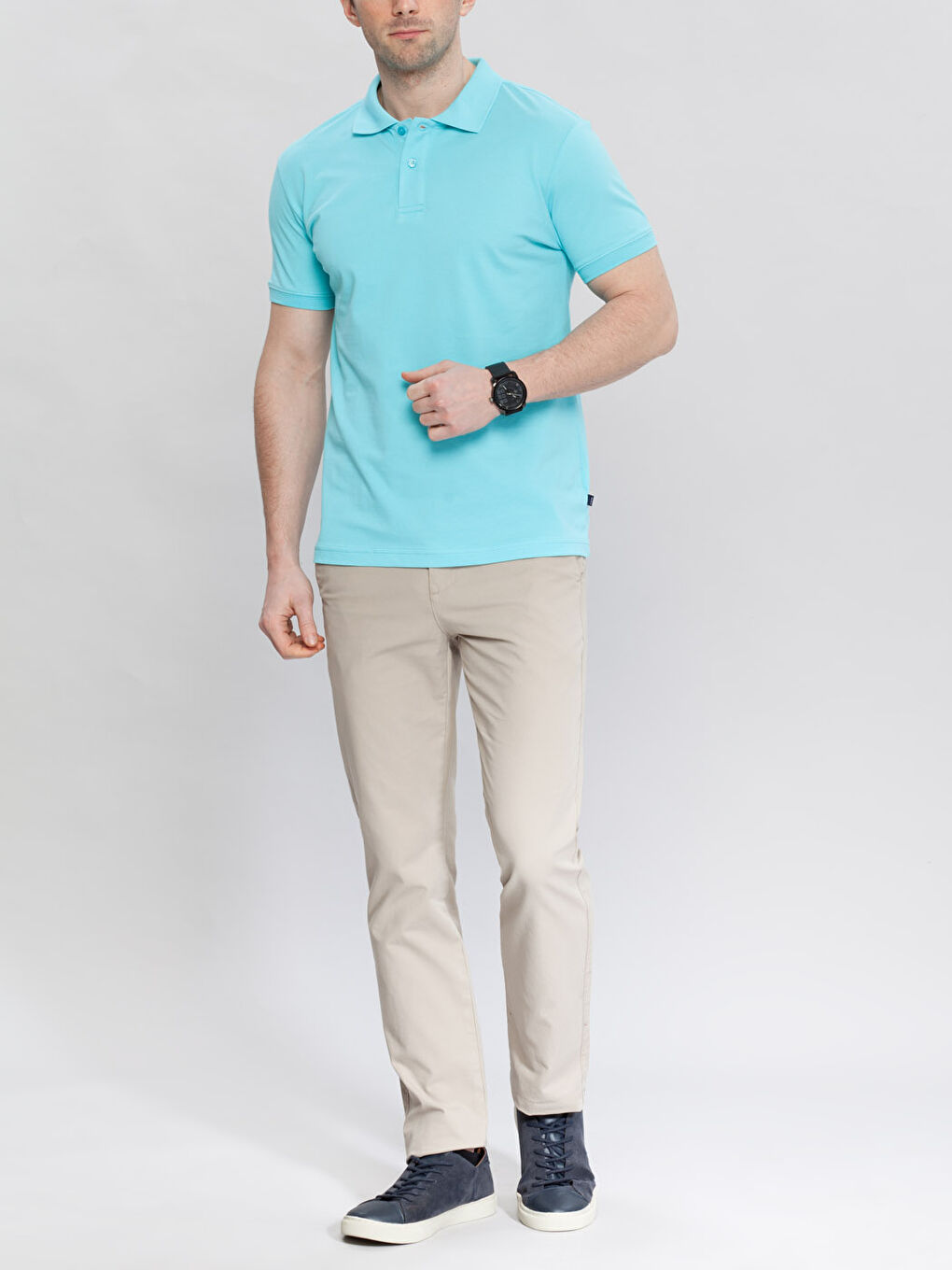 Man TURQUOISE Sweatshirt-2