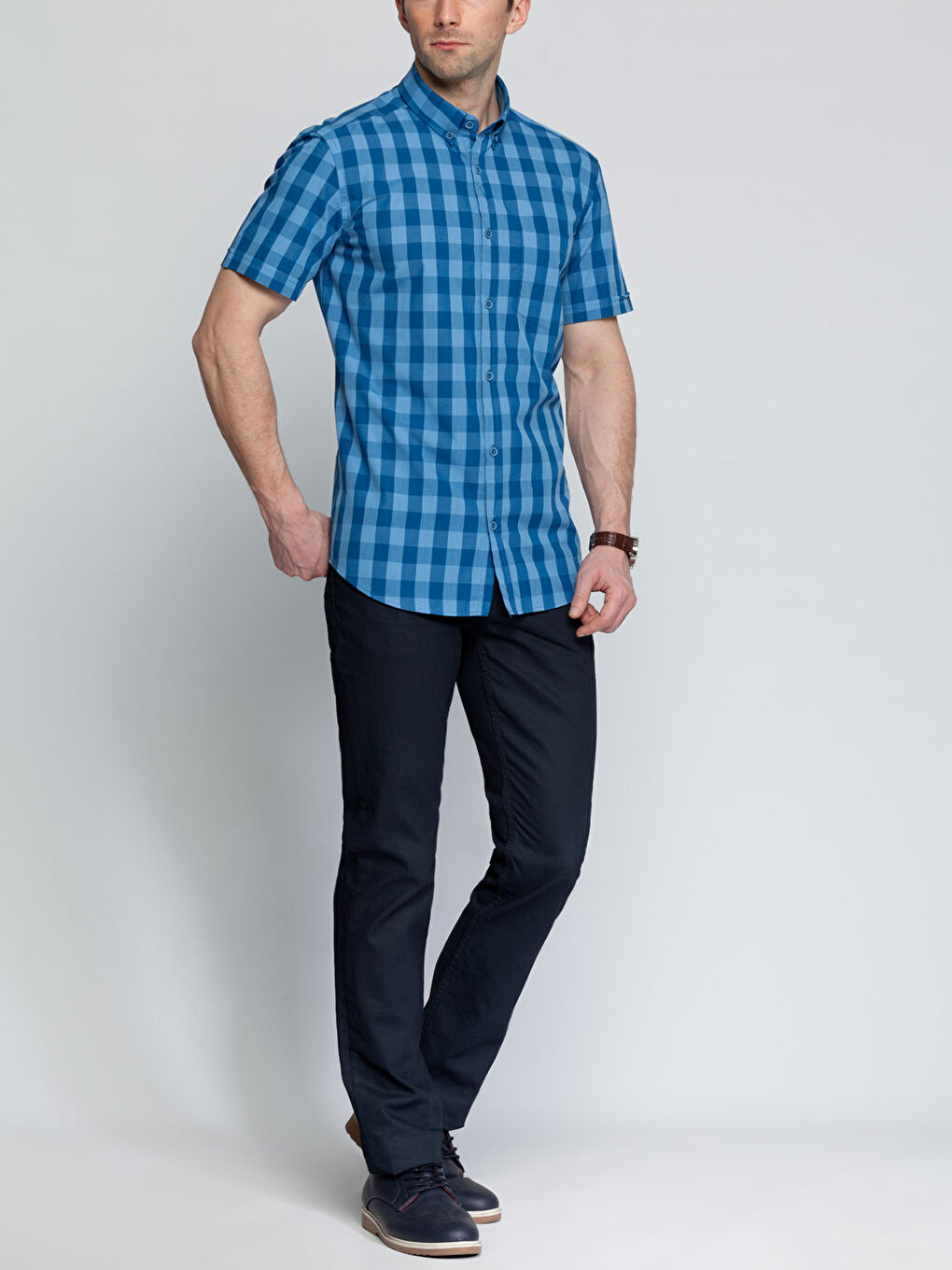 Man BLUE Shirt-2