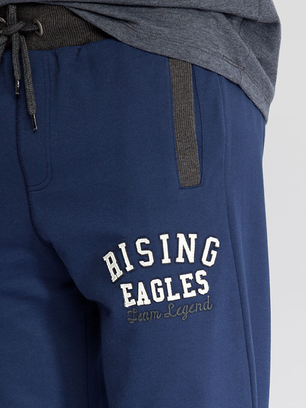 بنطال رياضي أزرق رجال-3