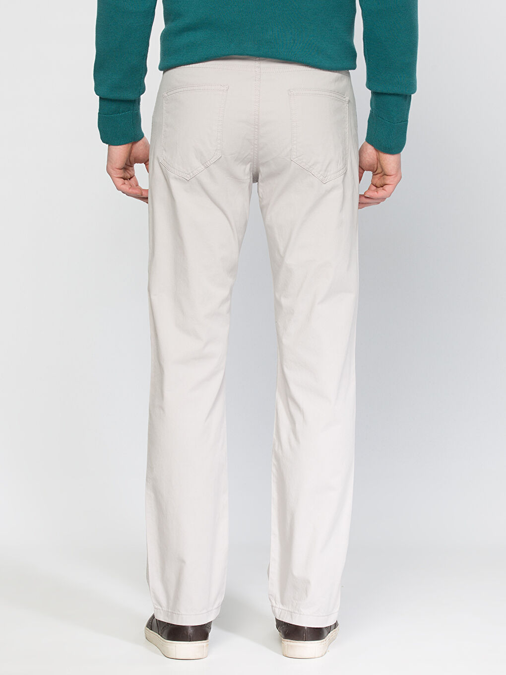 Açık Gri Pantolon-1