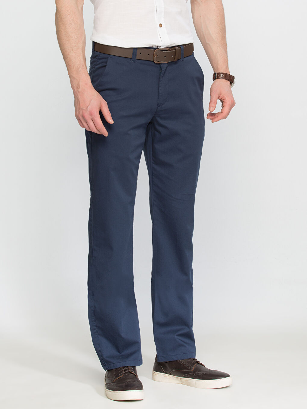 Koyu İndigo Pantolon