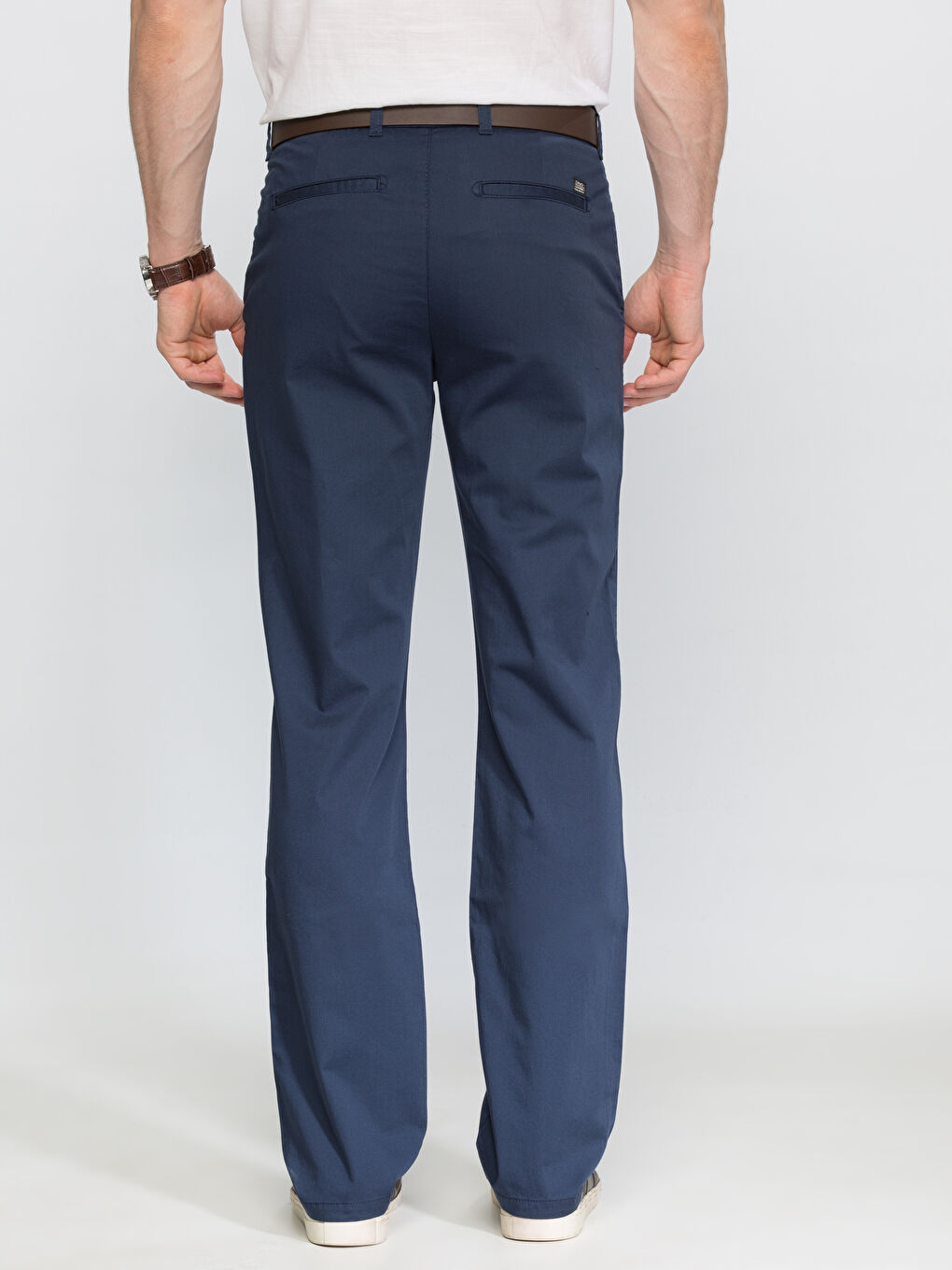 Koyu İndigo Pantolon-1