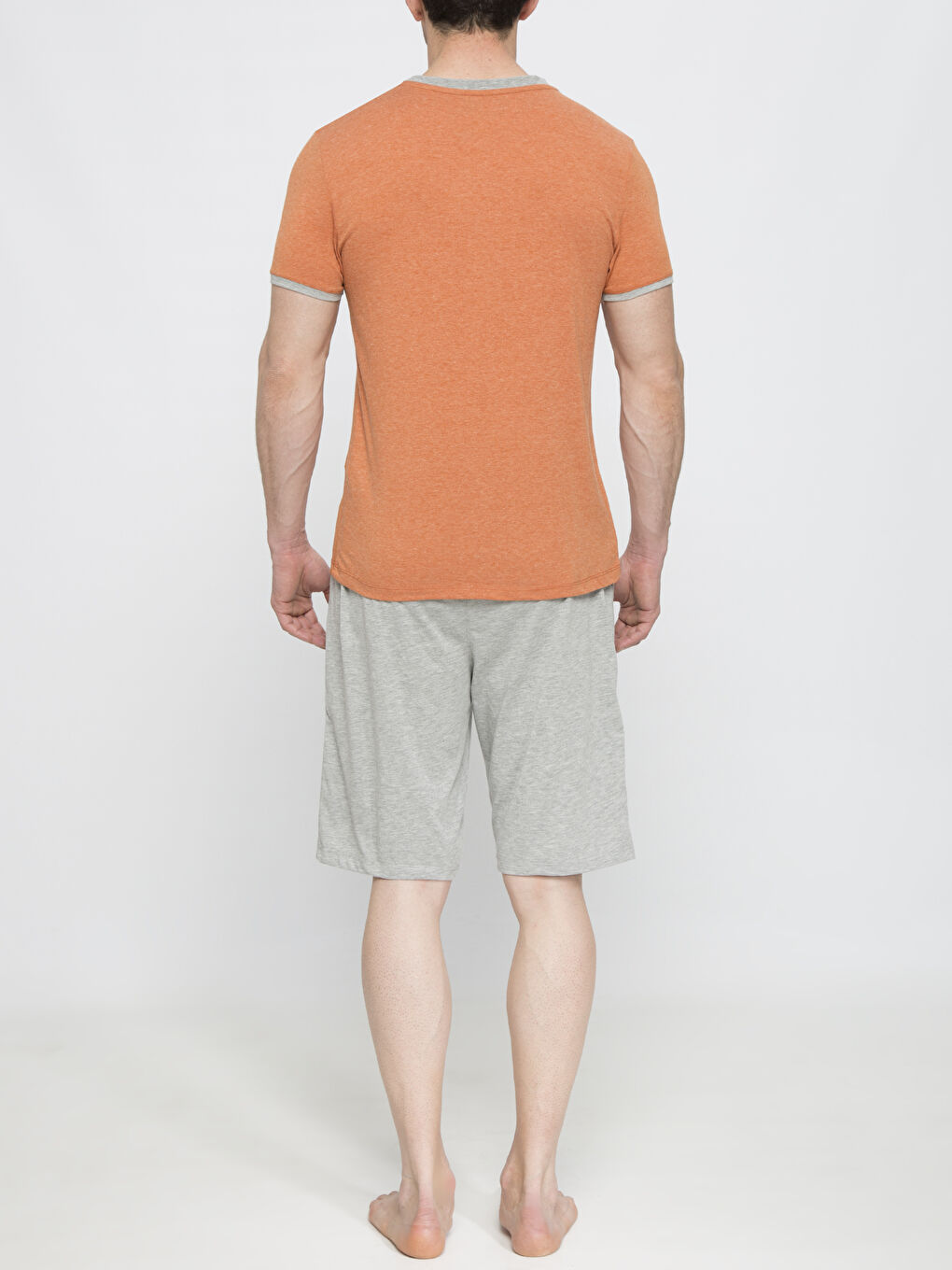Ensemble de pyjama ORANGE Homme-1