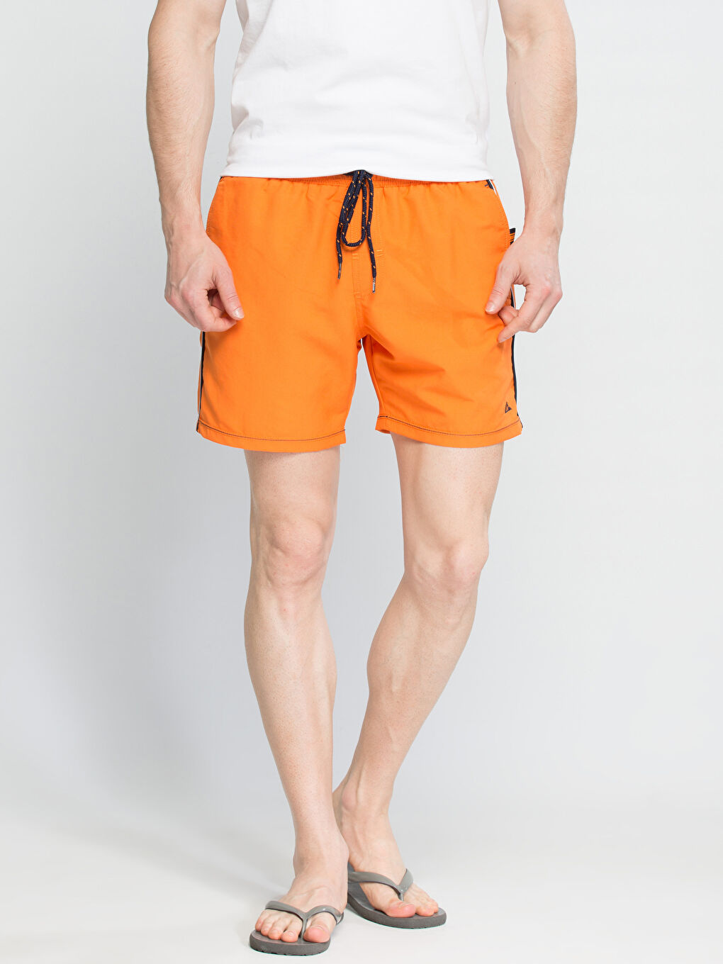 Turuncu Balkabağı Oranj Yüzme Şort