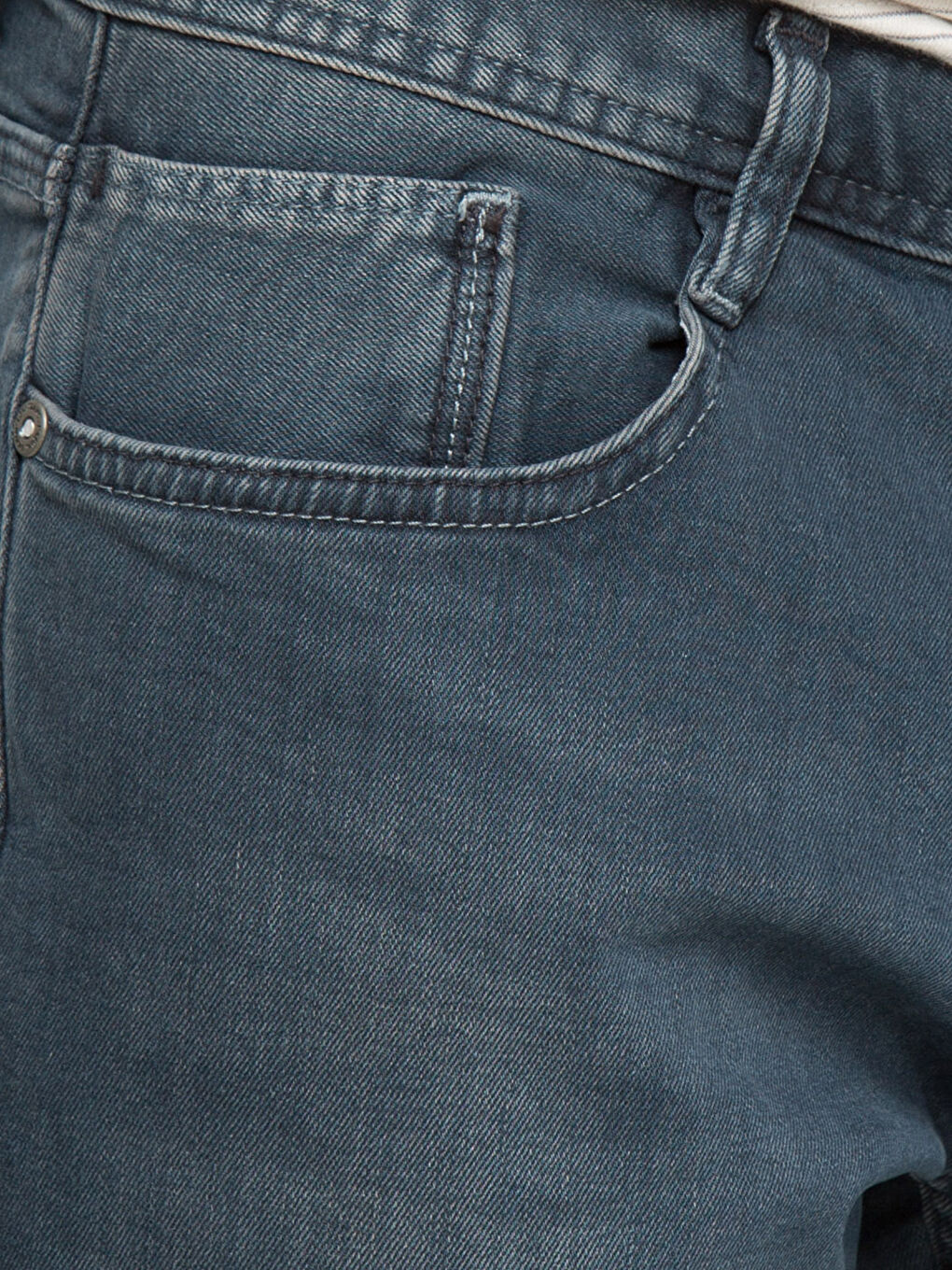 Orta İndigo Rodeo Jean Pantolon-3