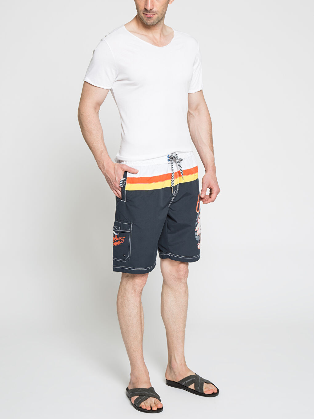 İndigo A.Indıgo Yüzme Şort-2