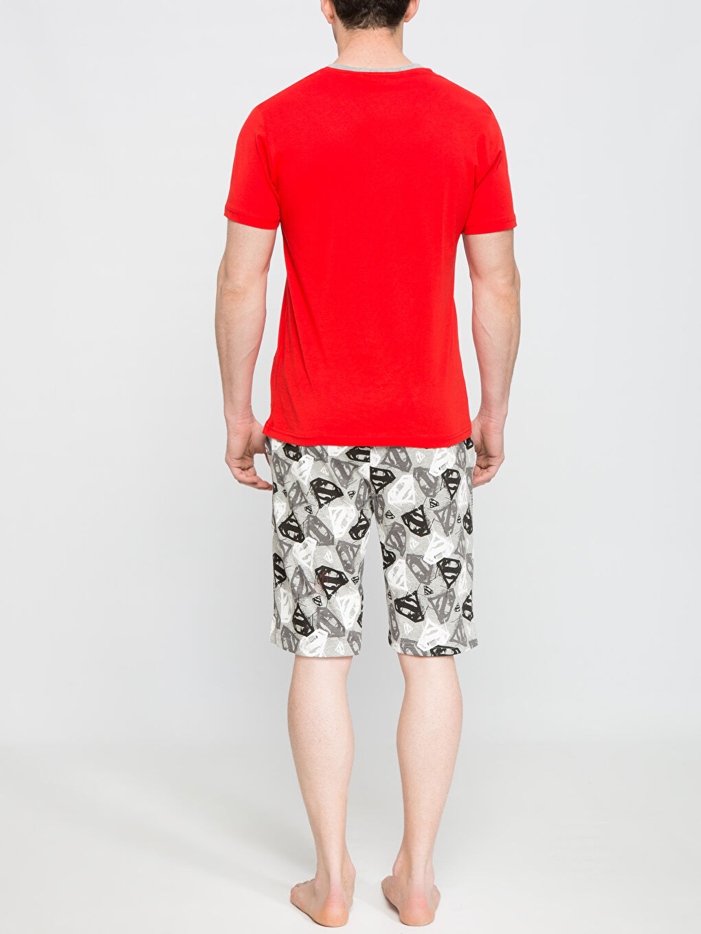 Ensemble de pyjama ROUGE Homme-1