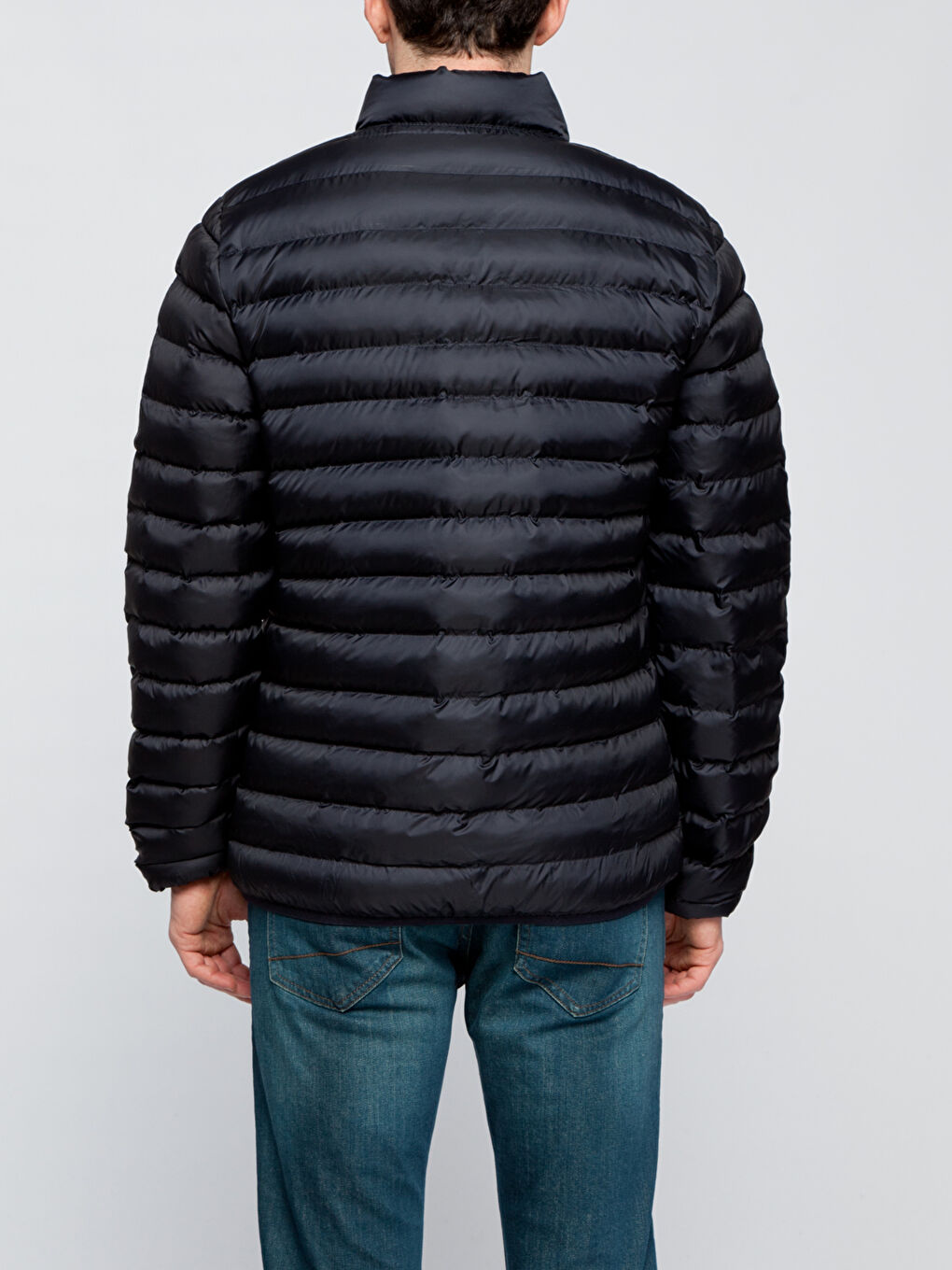 Lacivert Şişme Mont-2