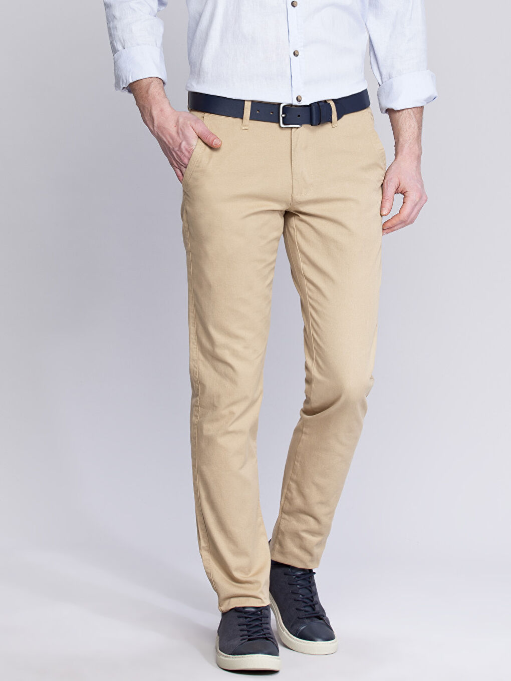 Pantalon chino BEIGE Homme