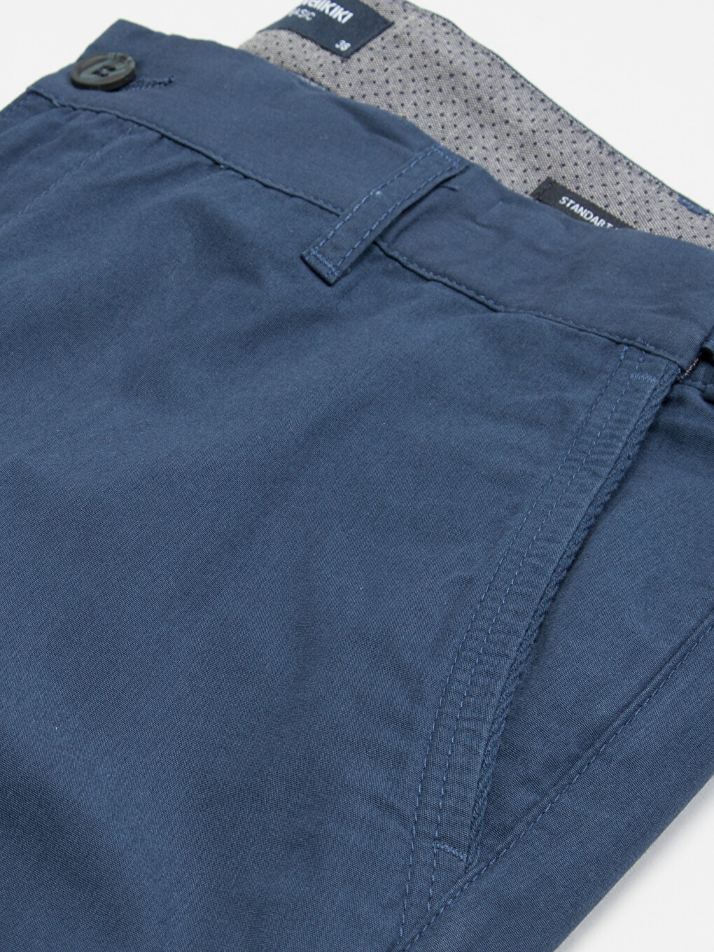 Man Indigo Trousers-3