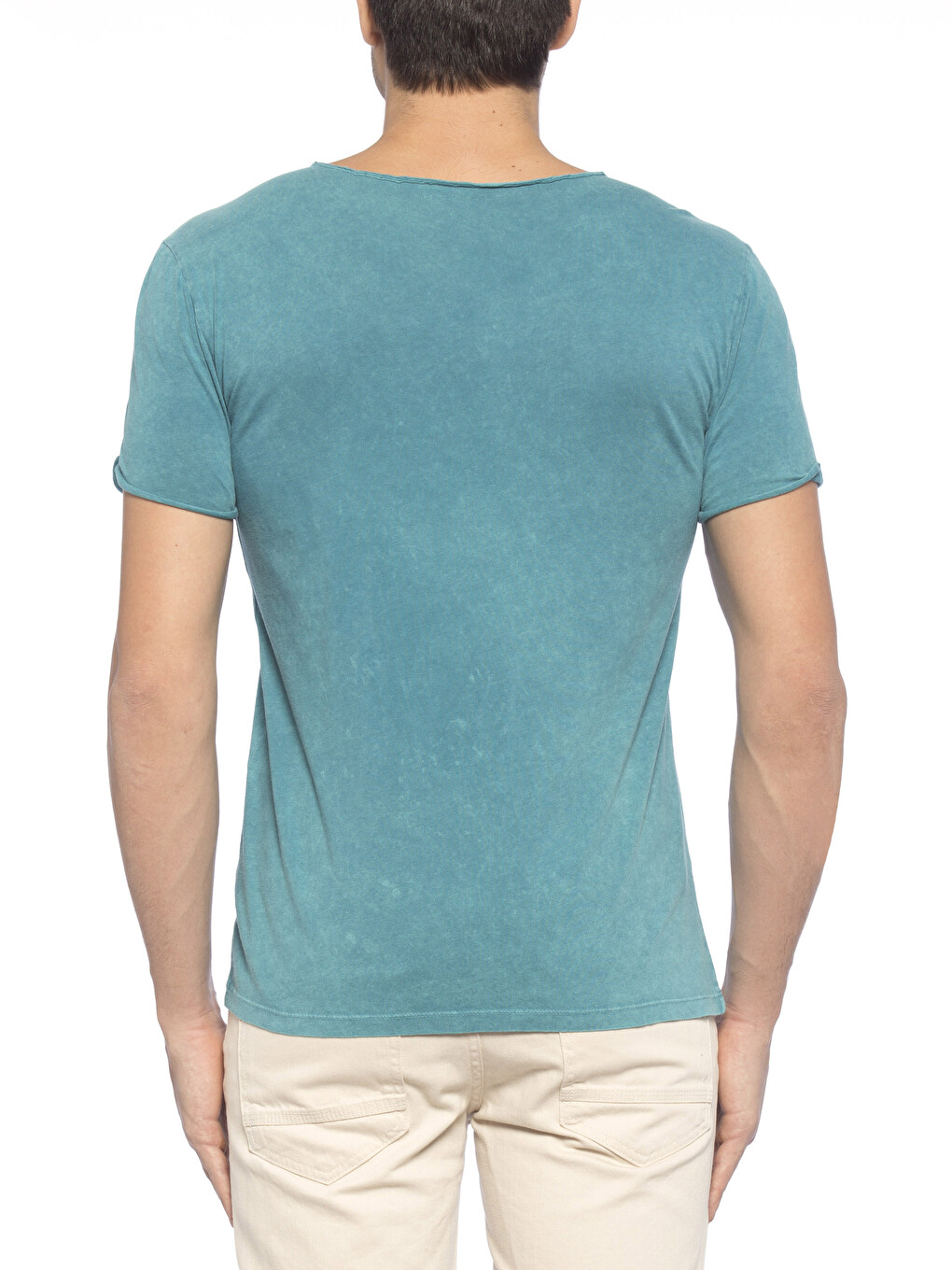 【K-eisuke】 XSIDE Man Turquoise T-shirt - 6Y9432Z8-GS0 | LC Waikiki