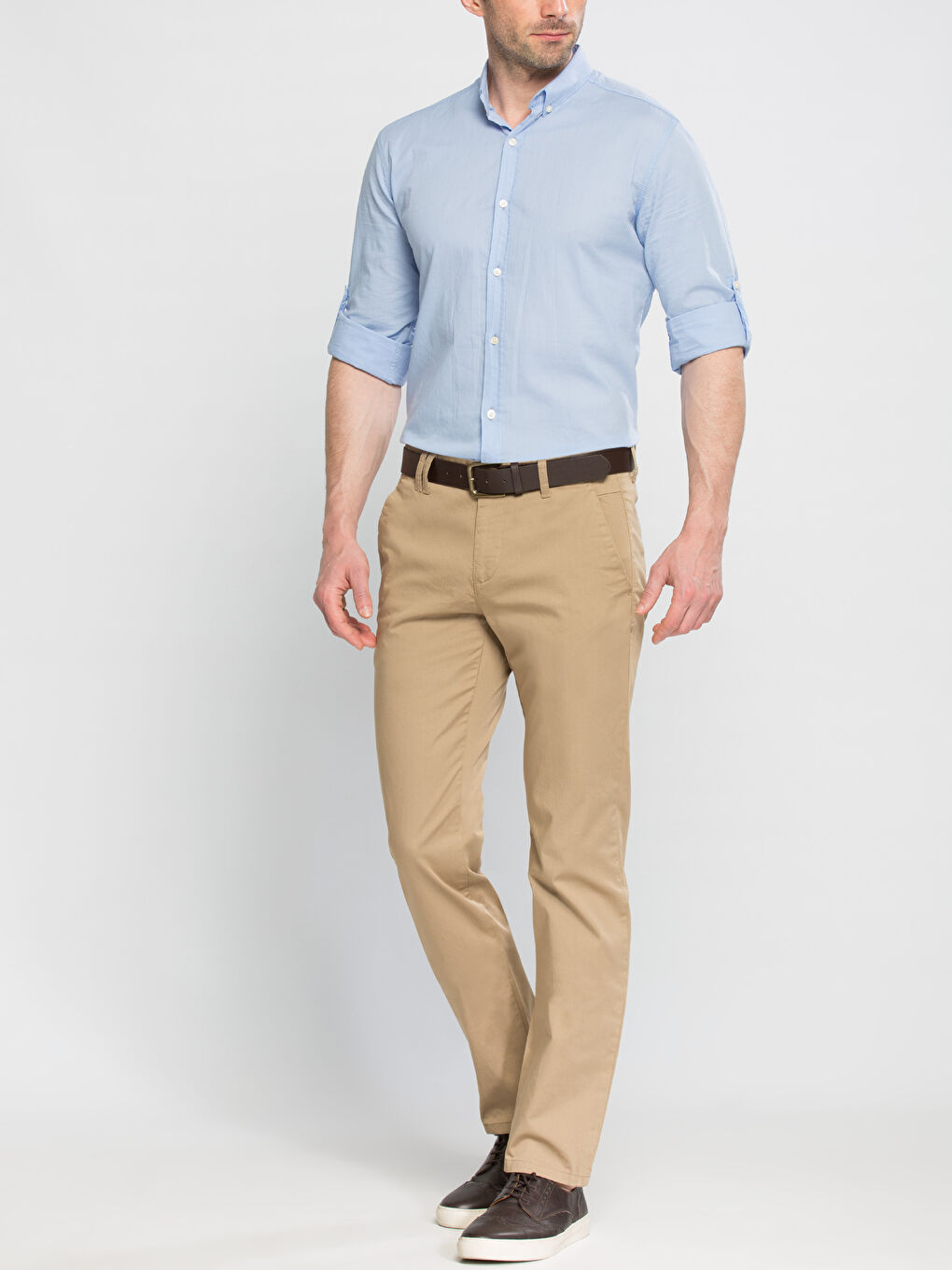 Pantalon BEIGE Homme-2
