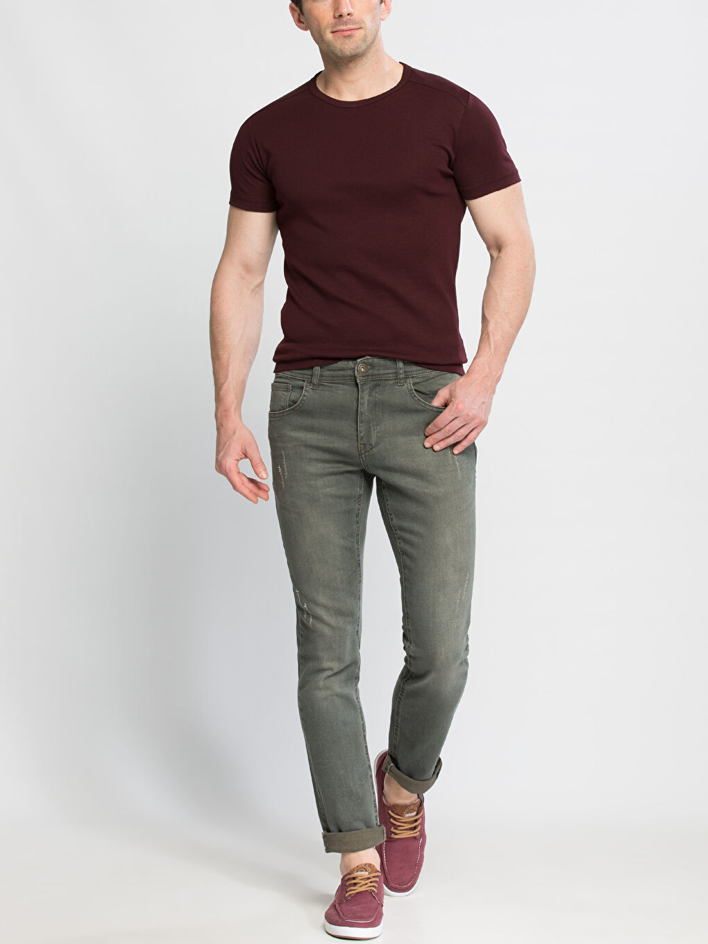 Açık İndigo Rodeo Jean Pantolon-2