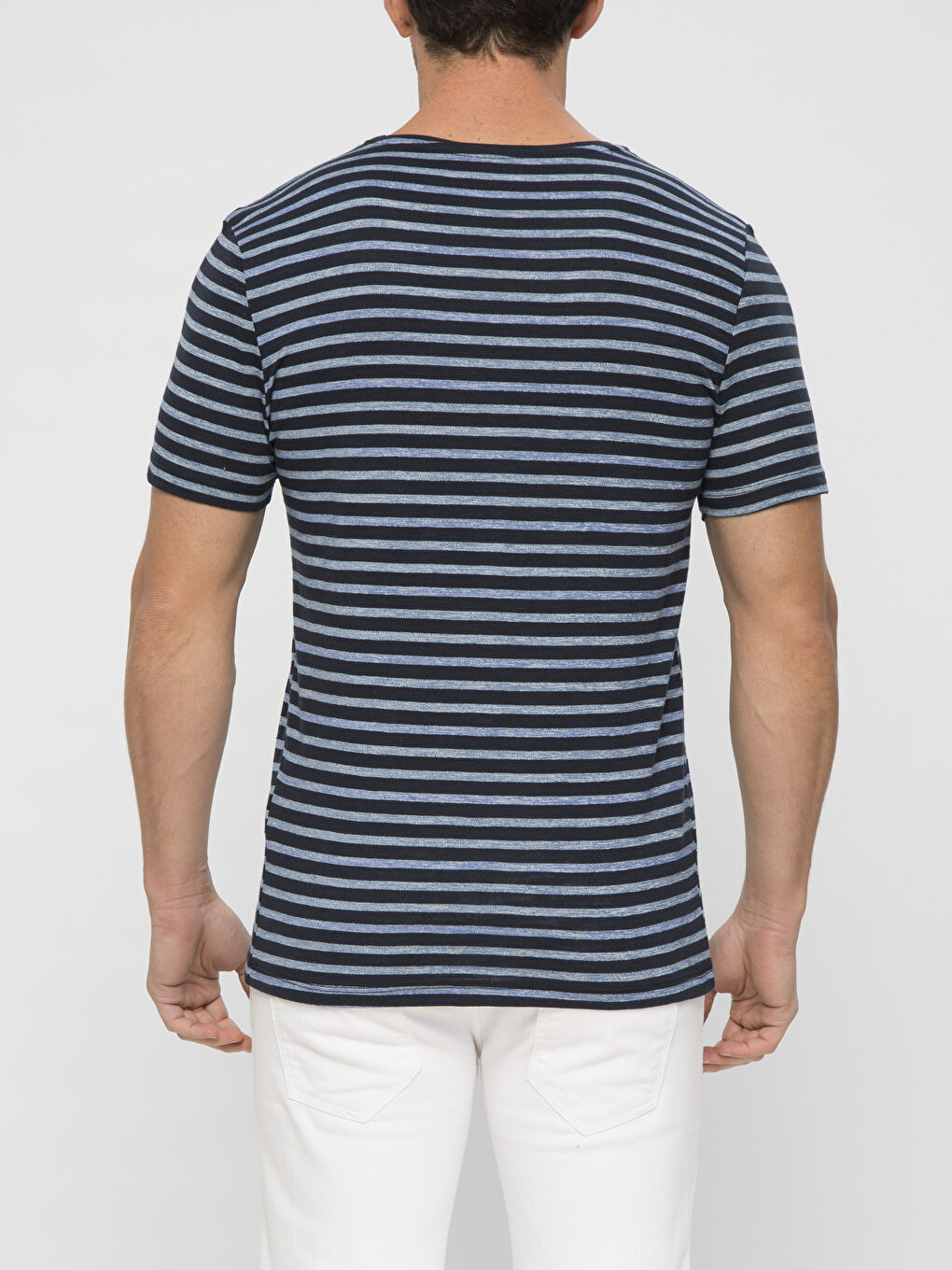 Lacivert Byz Çzg Tişört-1
