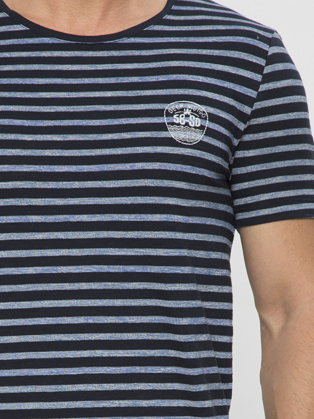 Lacivert Byz Çzg Tişört-3
