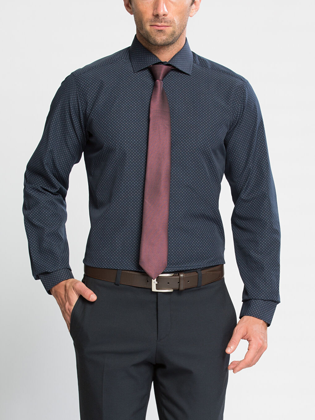 Man NAVY Shirt