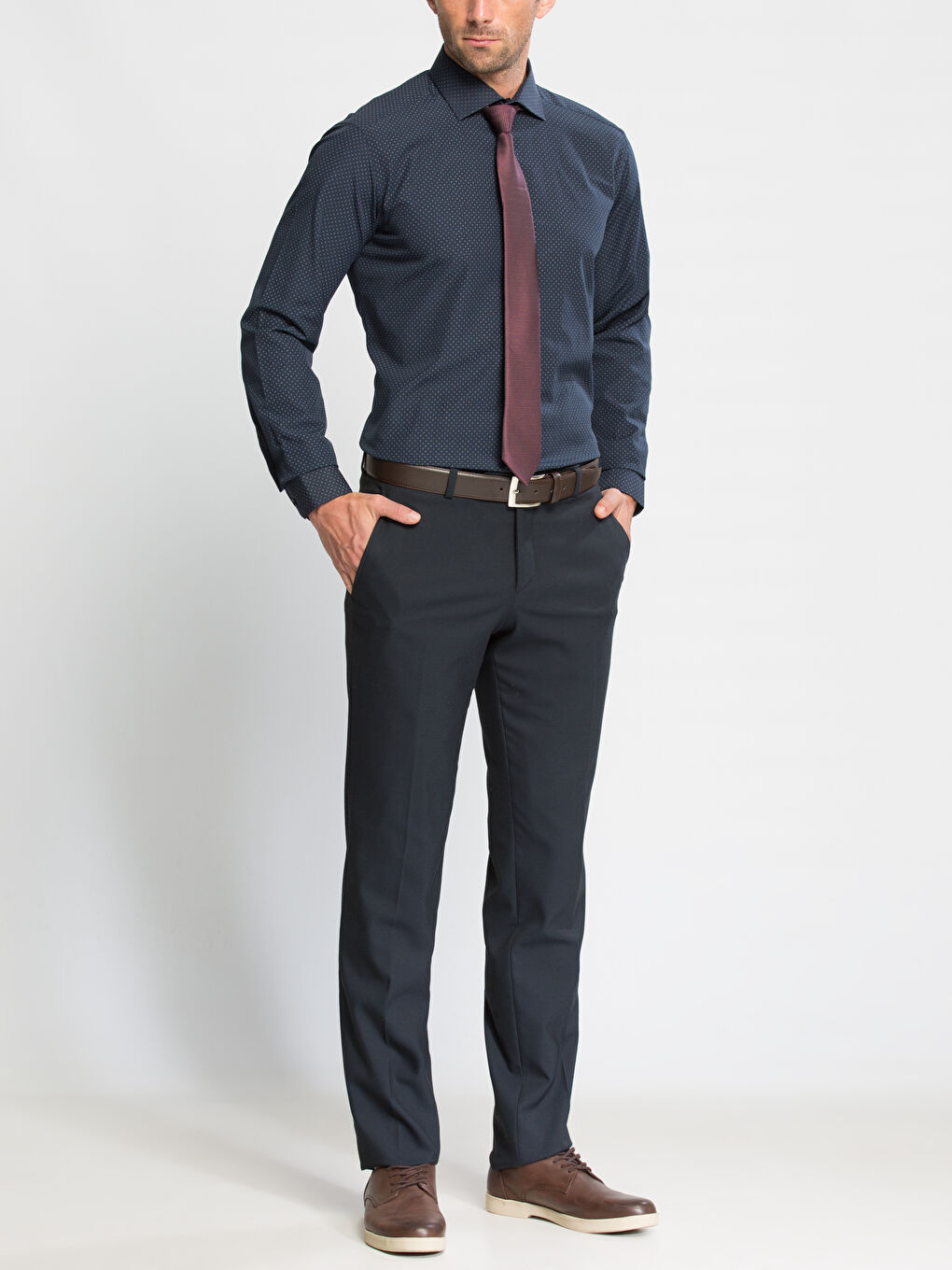 Man NAVY Shirt-2