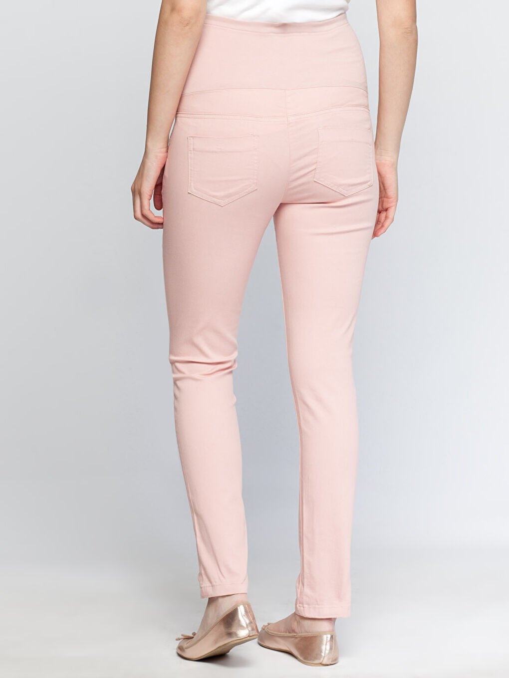 Pembe Koyu Pembse Pantolon-1