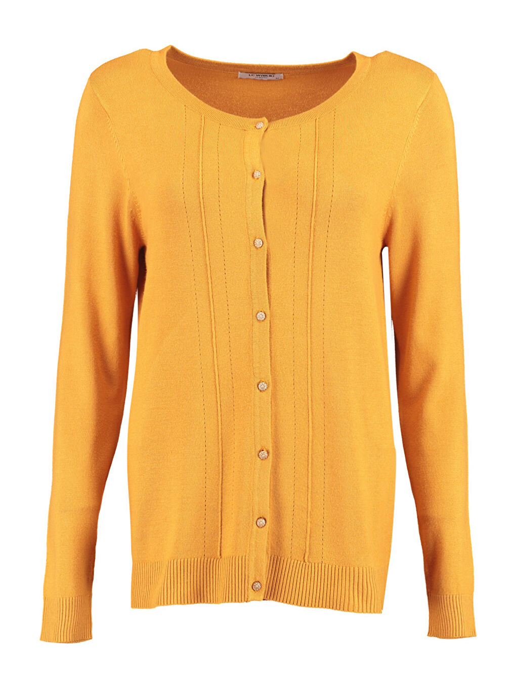 Canlı Sarı Hırka-3