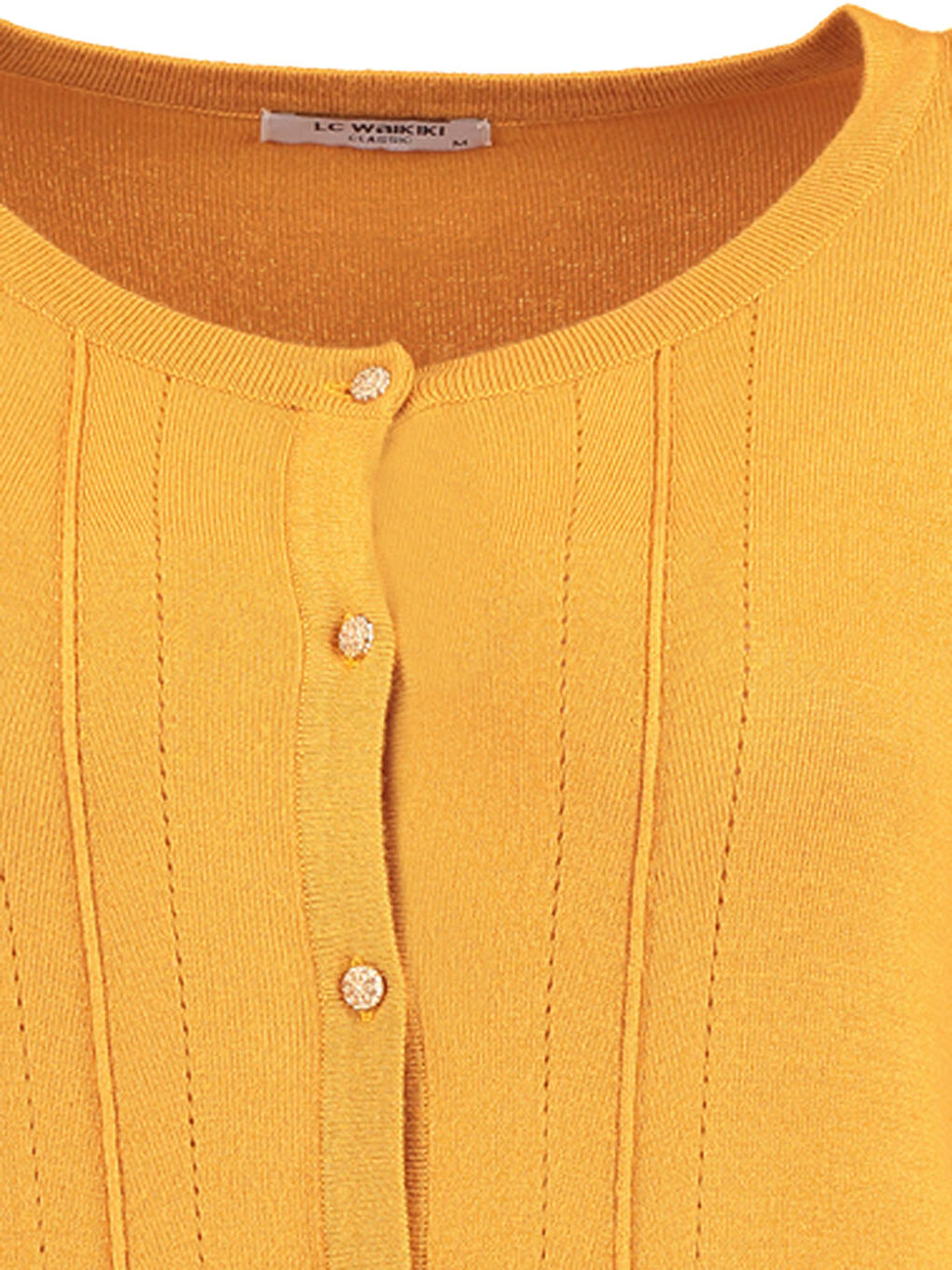 Canlı Sarı Hırka-4