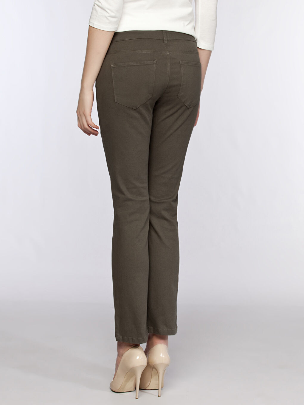Koyu Haki Pantolon-1