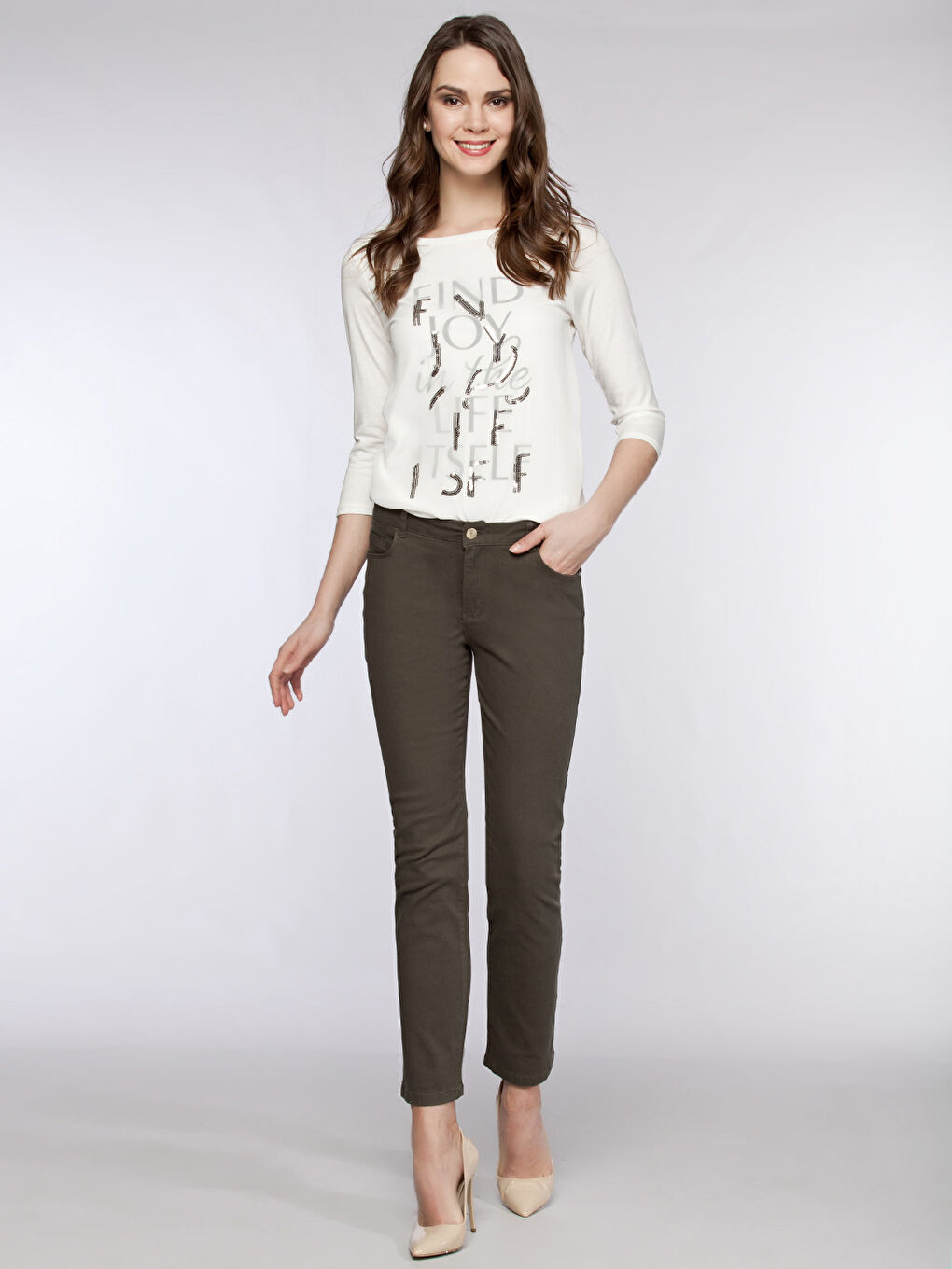 Koyu Haki Pantolon-2