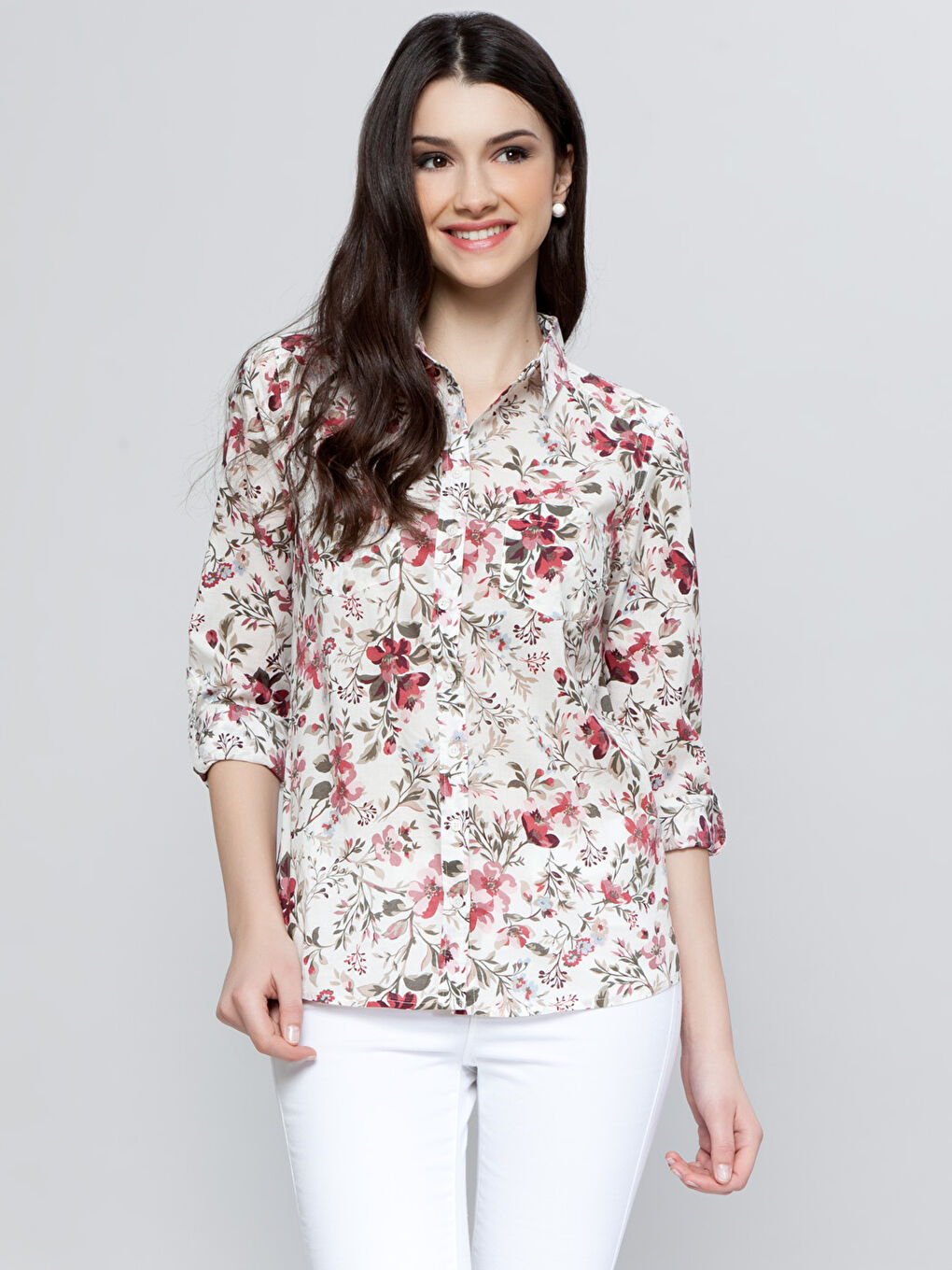 قميص كاكي نساء